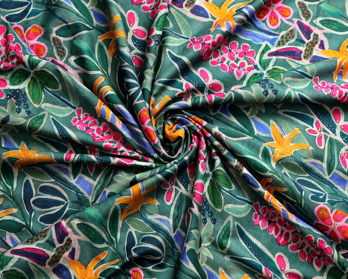 Timeless Mul Cotton Printed  Combo( Top & Bottom 2.5 Meters Each)