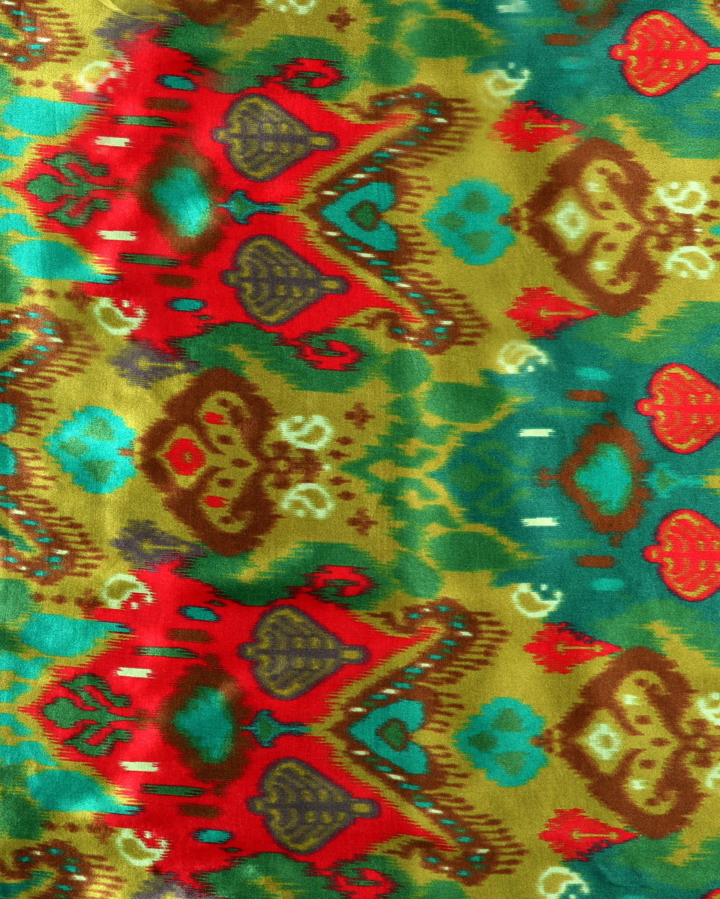 Gajji Silk Combo Set ( Top & Bottom 2.5 Meters Each)