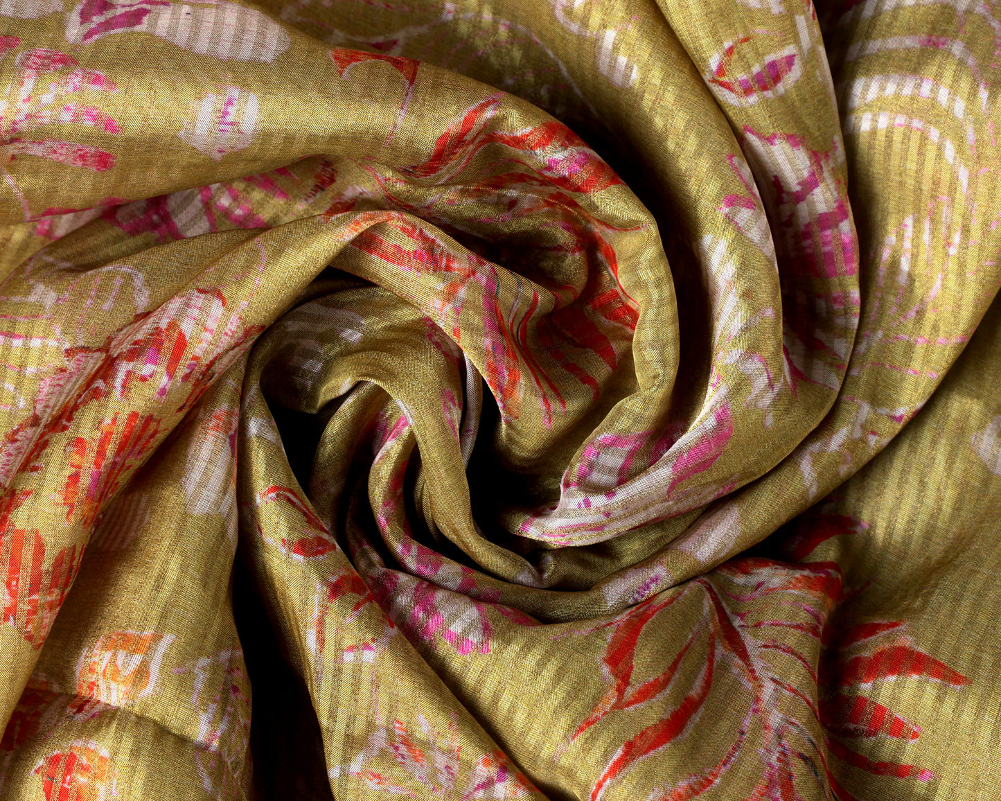 Pure Tabby Stripes Digital Printed Fabric