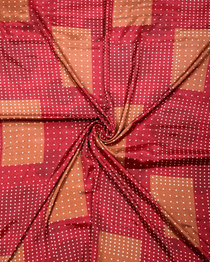 Artisan Heritage Print Muslin Top Bottom Set  (Top & Bottom 2.5 Meters Each)