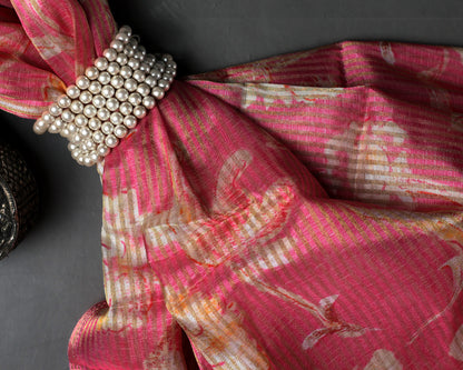 Pure Tabby Stripes Digital Printed Fabric