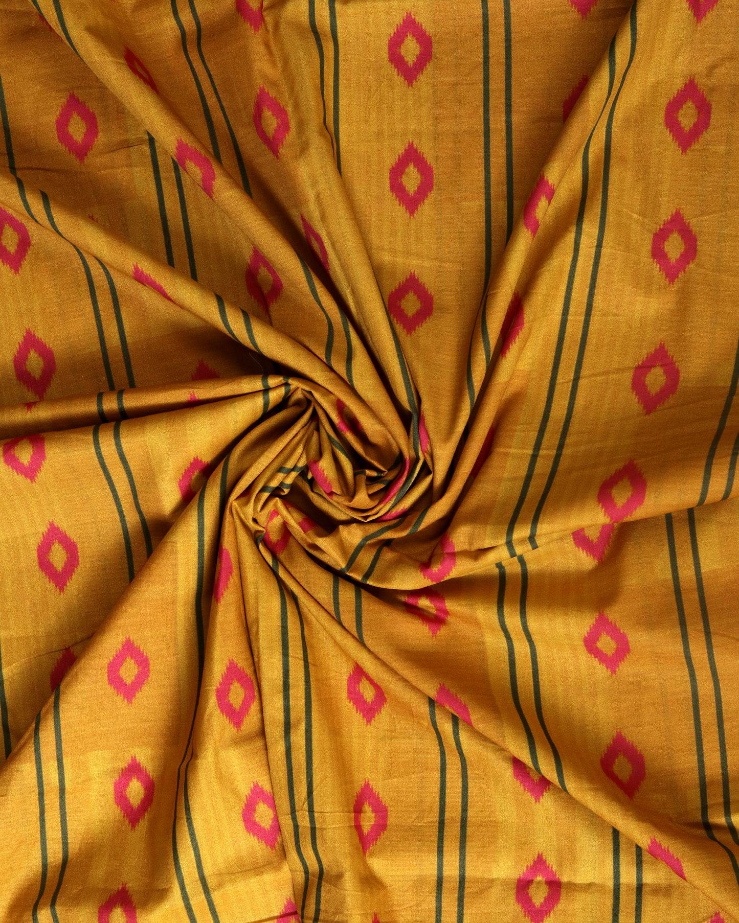 Premium Handpicked Printed Cotton Fabric Set (Top & Bottom: 2.5 Meters Each)
