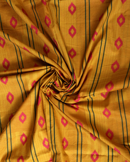 Premium Handpicked Printed Cotton Fabric Set (Top & Bottom: 2.5 Meters Each)