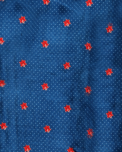 Gajji Silk Combo Set ( Top & Bottom 2.5 Meters Each)