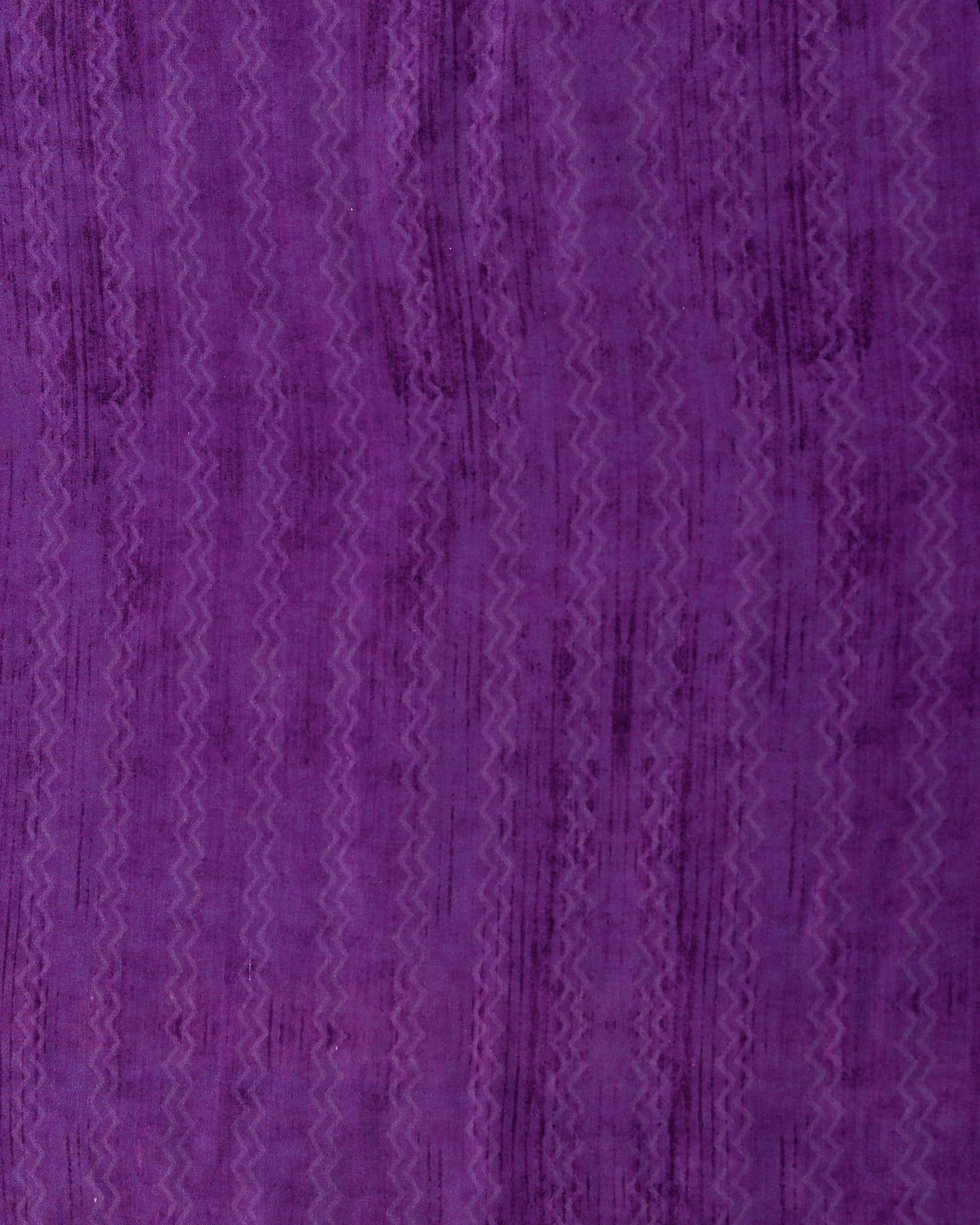 Purple Flora & Plain Muslin Printed Combo Set ( Top & Bottom 2.5 Meters Each)