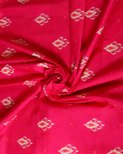 Premium Handpicked Printed Cotton Fabric Set (Top & Bottom: 2.5 Meters Each)