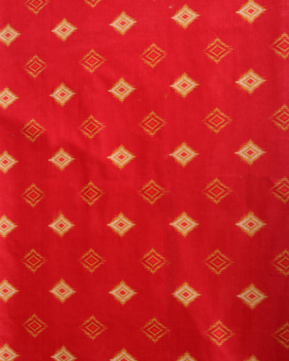 Premium Handpicked Printed Cotton Fabric Set (Top & Bottom: 2.5 Meters Each)