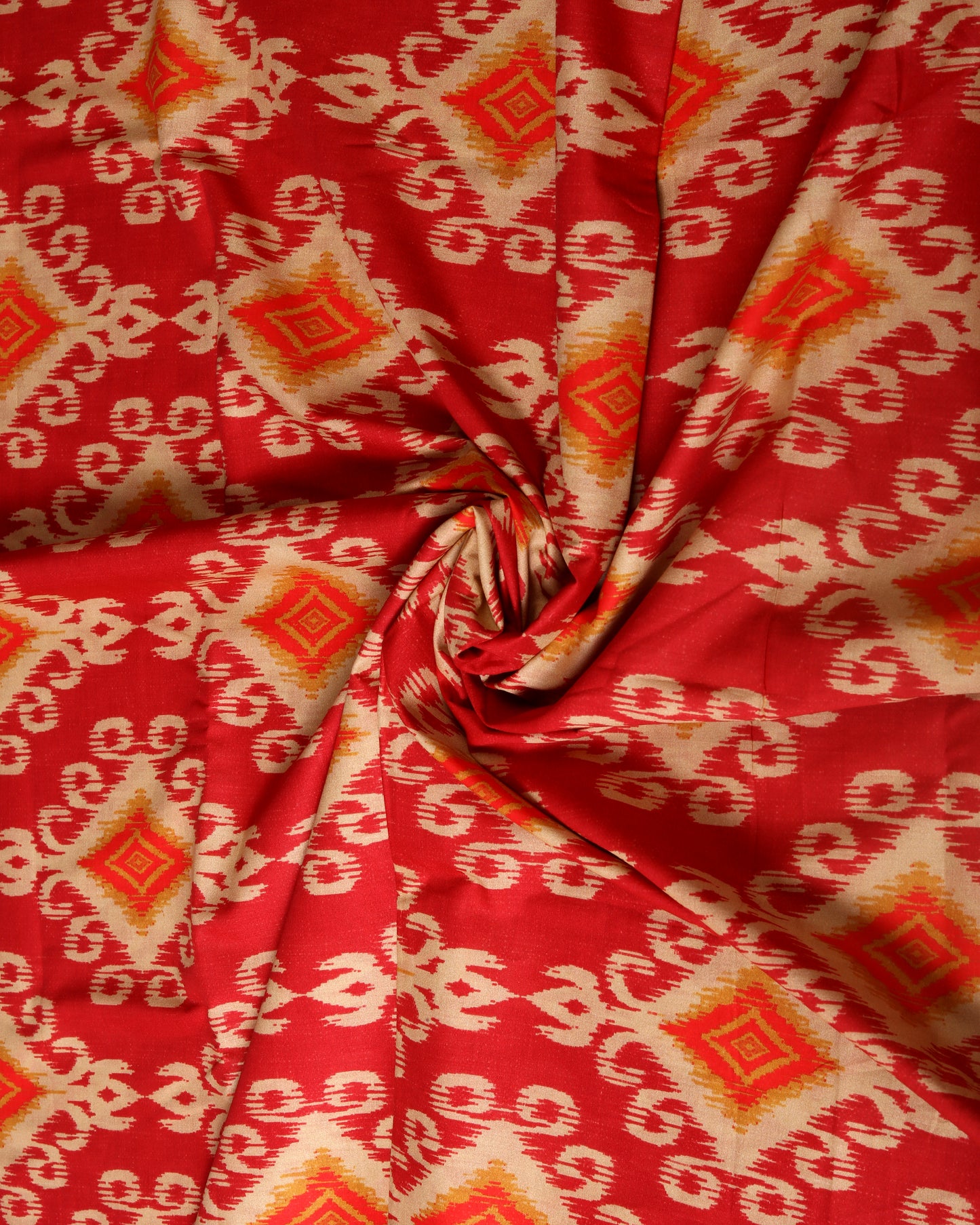 Premium Handpicked Printed Cotton Fabric Set (Top & Bottom: 2.5 Meters Each)