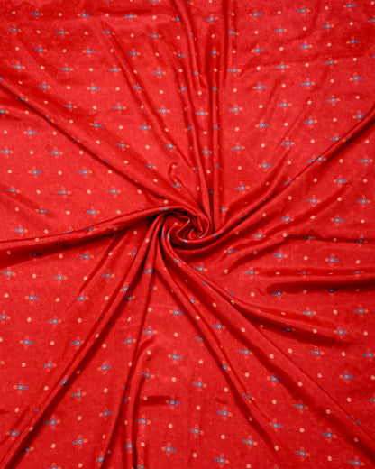 Artisan Heritage Print Muslin Top Bottom Set  (Top & Bottom 2.5 Meters Each)