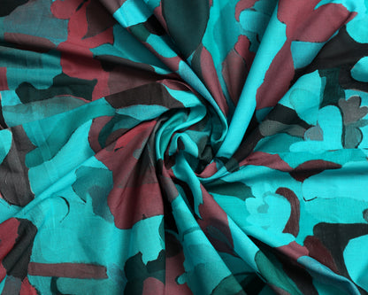 Timeless Mul Cotton Printed  Combo( Top & Bottom 2.5 Meters Each)