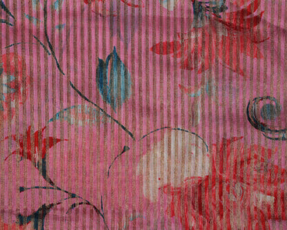 Pure Tabby Stripes Digital Printed Fabric