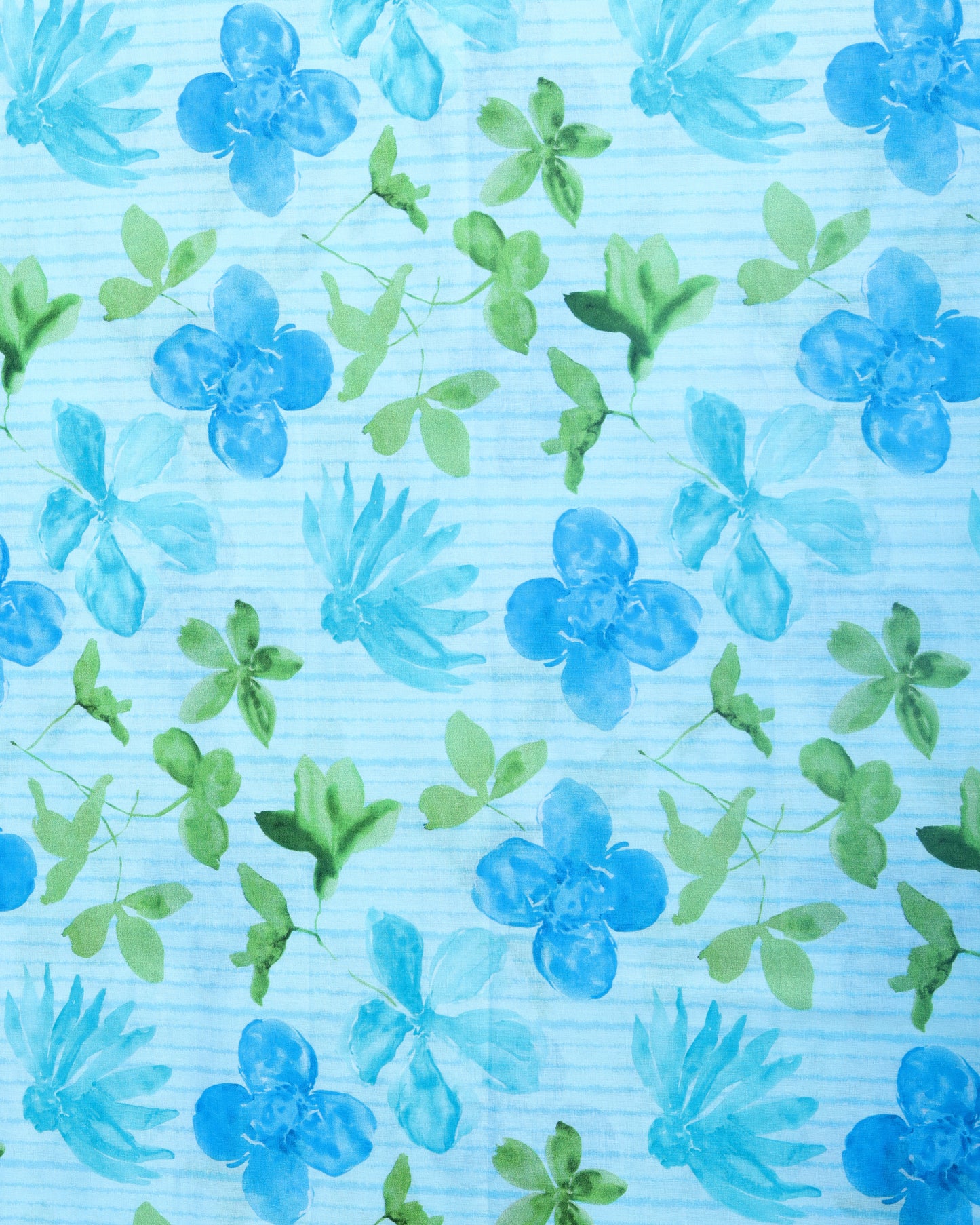 Premium Handpicked Printed Cotton Fabric Set (Top & Bottom: 2.5 Meters Each)