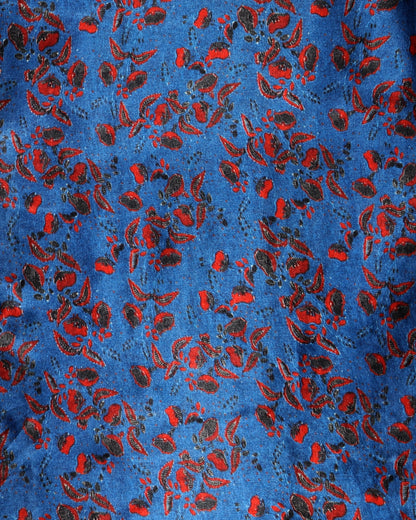 Gajji Silk Combo Set ( Top & Bottom 2.5 Meters Each)