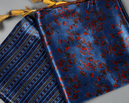 Gajji Silk Combo Set ( Top & Bottom 2.5 Meters Each)