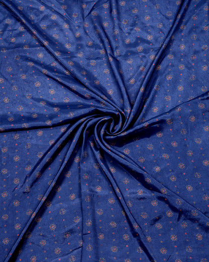 Artisan Heritage Print Muslin Top Bottom Set  (Top & Bottom 2.5 Meters Each)