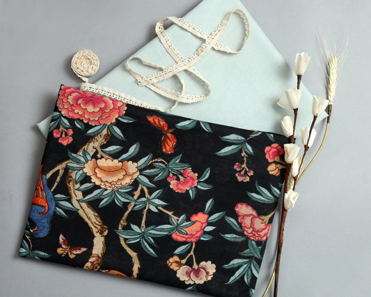 Timeless Mul Cotton Printed  Combo( Top & Bottom 2.5 Meters Each)