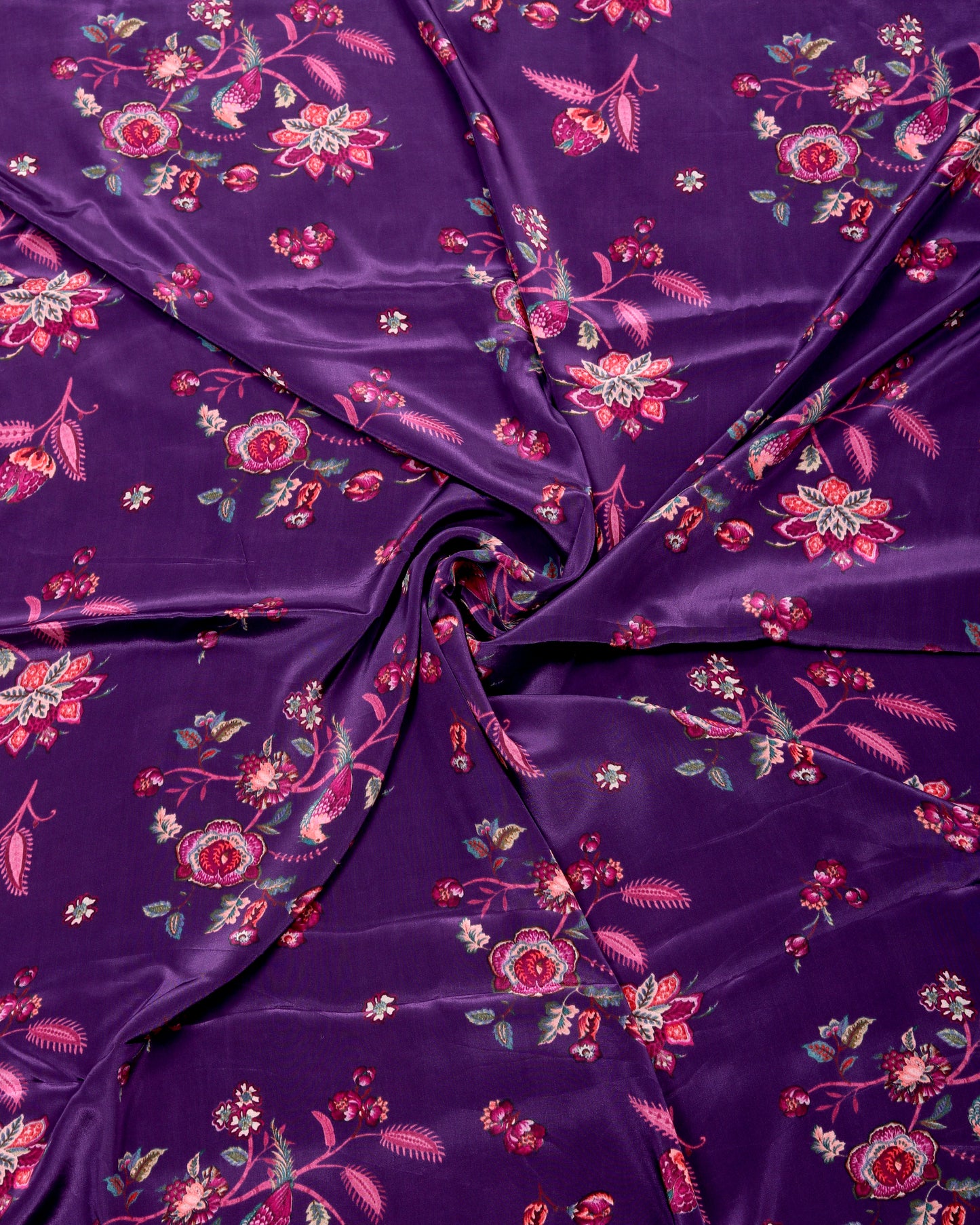 Fluid Crepe Top & Bottom Fabric Set (Top & Bottom 2.5 Meters Each)