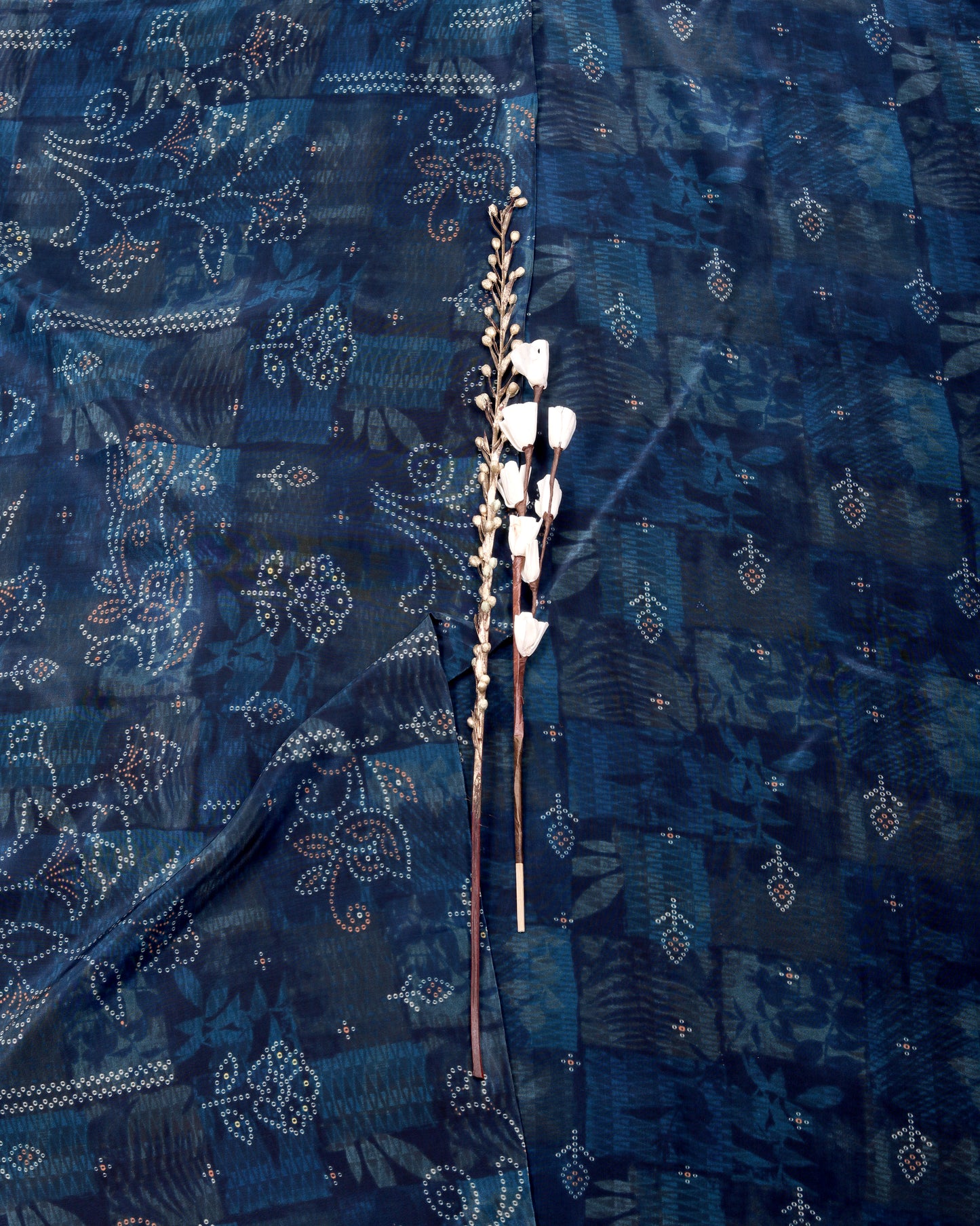 Fluid Crepe Top & Bottom Fabric Set (Top & Bottom 2.5 Meters Each)