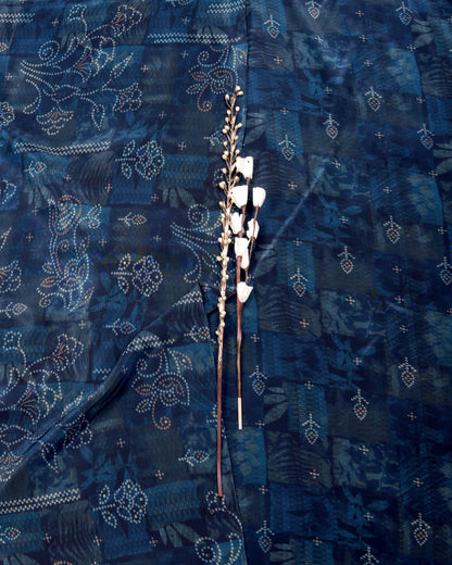 Fluid Crepe Top & Bottom Fabric Set (Top & Bottom 2.5 Meters Each)