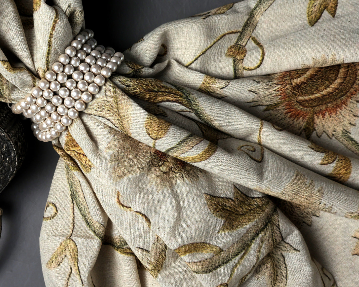 Pure Handloom Cotton Digital Printed Fabric