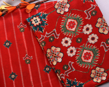 Natural Crepe Combo Set ( Top & Bottom 2.5 Meters Each)