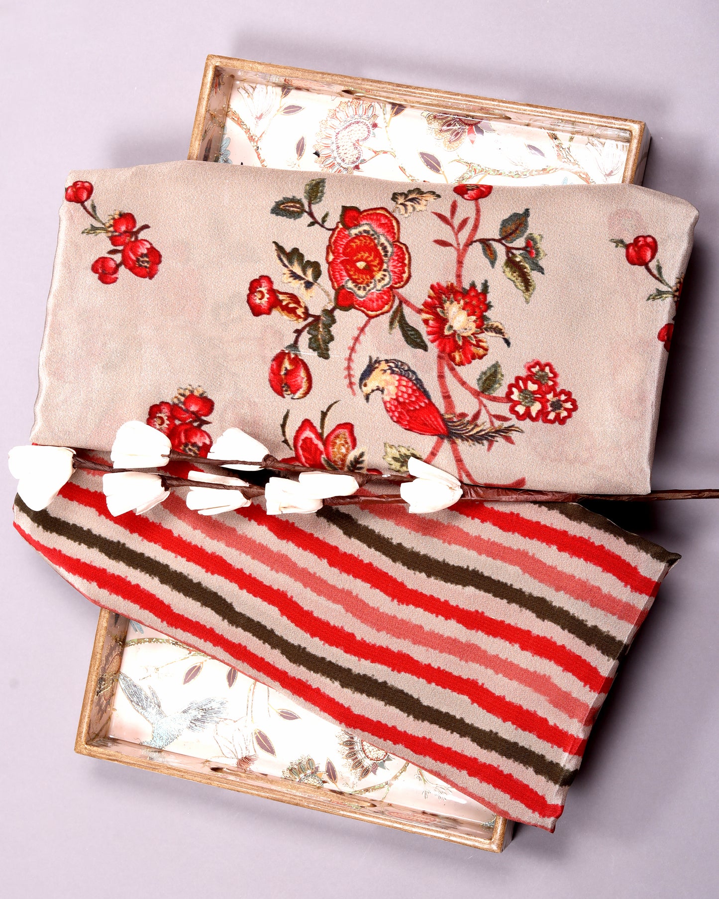 Fluid Crepe Top & Bottom Fabric Set (Top & Bottom 2.5 Meters Each)