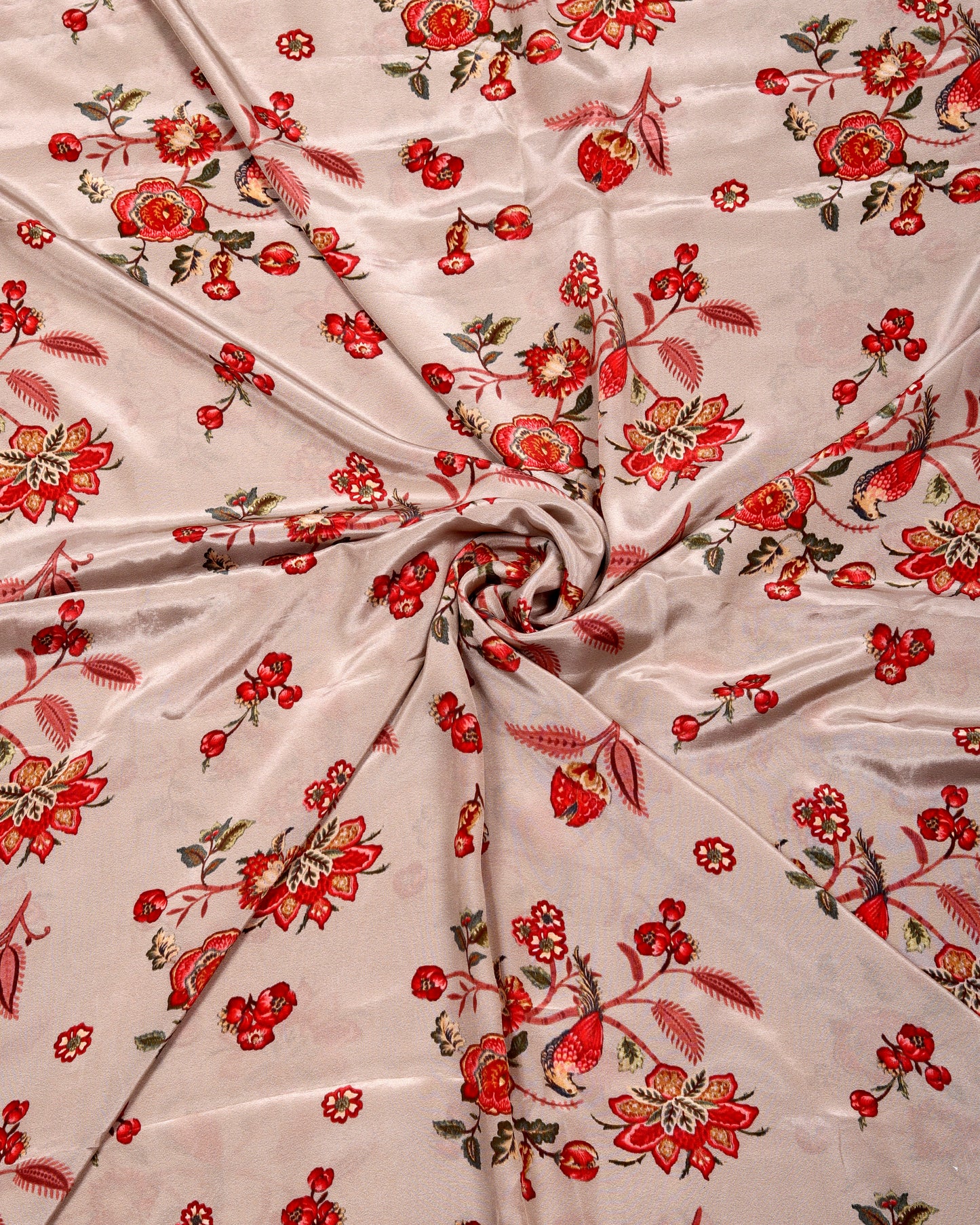 Fluid Crepe Top & Bottom Fabric Set (Top & Bottom 2.5 Meters Each)