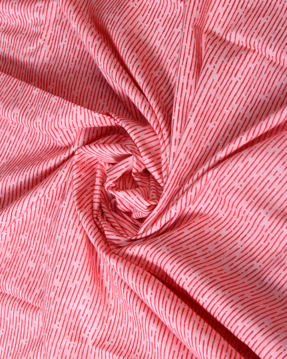 Premium Handpicked Printed Cotton Fabric Set (Top & Bottom: 2.5 Meters Each)