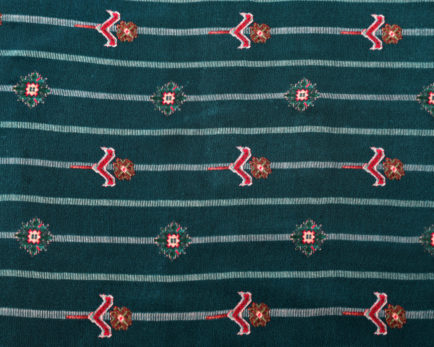 Patola Natural Crepe Combo Set ( Top & Bottom 2.5 Meters Each)
