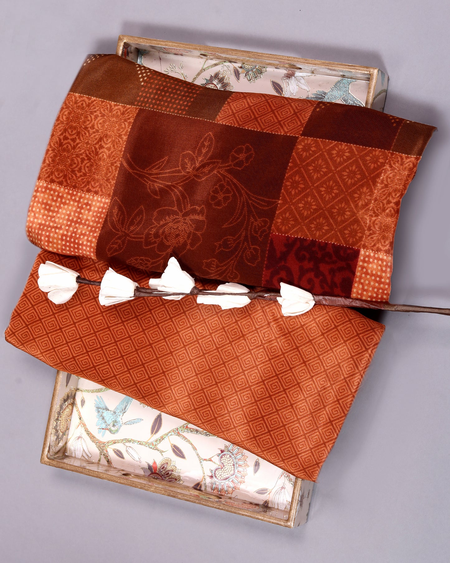 Fluid Crepe Top & Bottom Fabric Set (Top & Bottom 2.5 Meters Each)