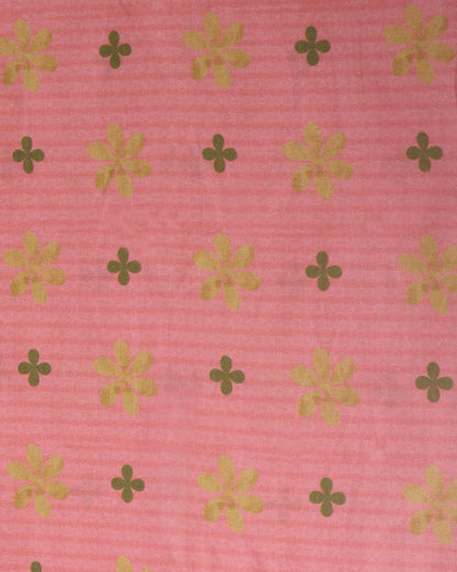 Premium Handpicked Printed Cotton Fabric Set (Top & Bottom: 2.5 Meters Each)