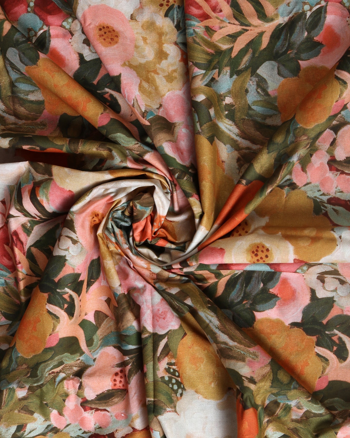 Premium Handpicked Printed Cotton Fabric Set (Top & Bottom: 2.5 Meters Each)