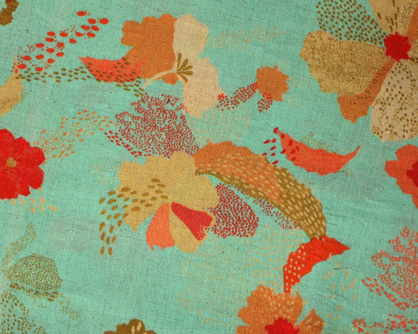 Pure Handloom Cotton Digital Printed Fabric