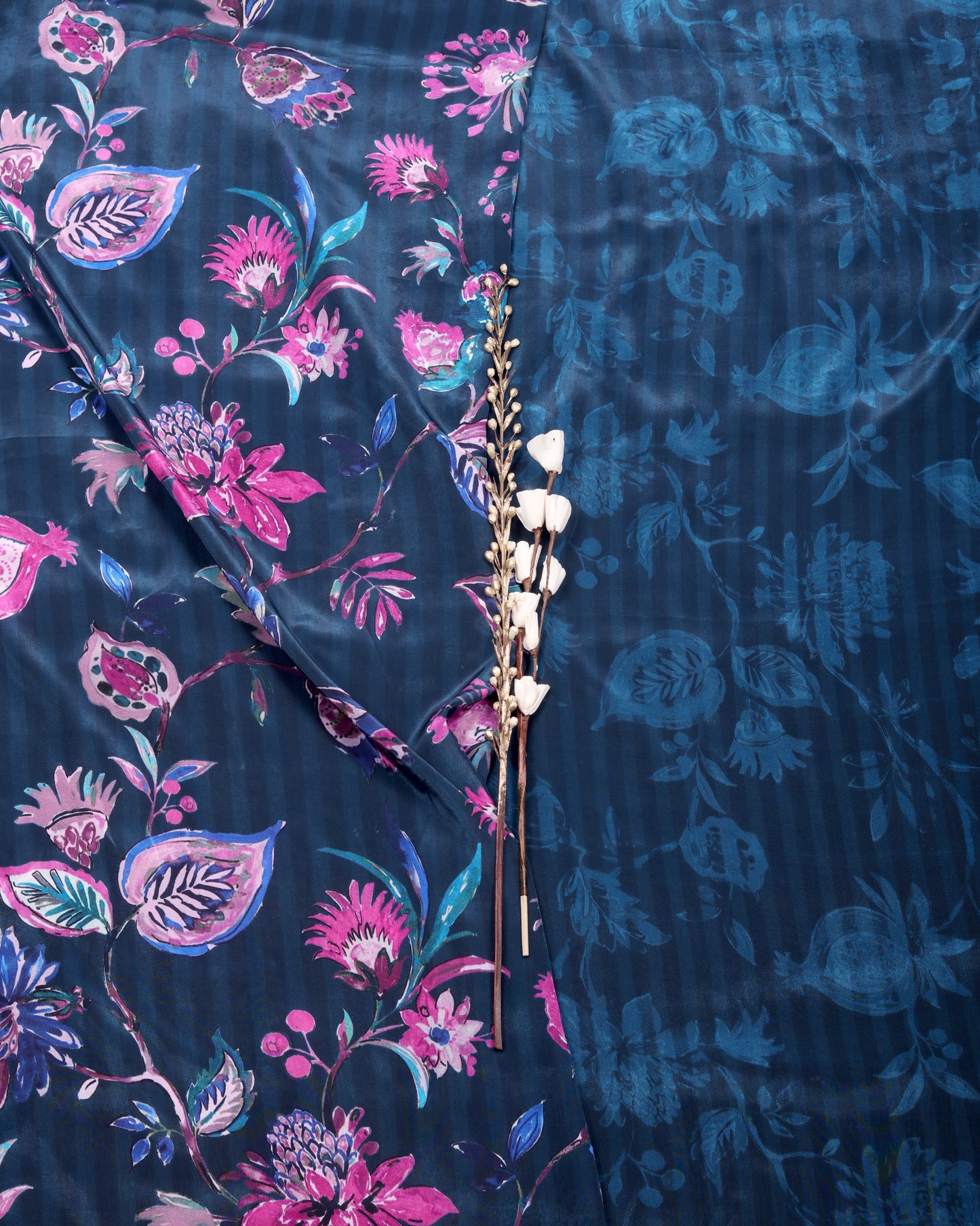 Fluid Crepe Top & Bottom Fabric Set (Top & Bottom 2.5 Meters Each)