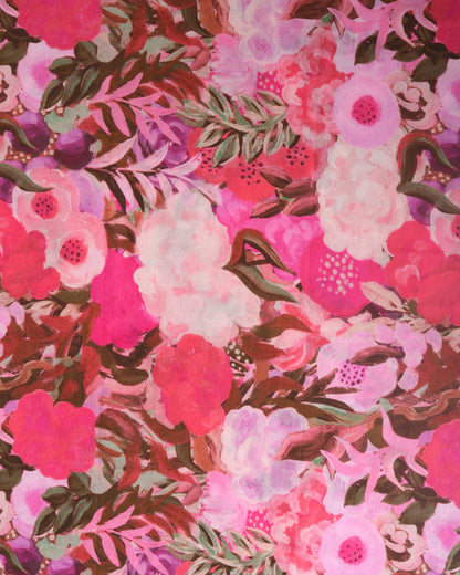 Premium Handpicked Printed Cotton Fabric Set (Top & Bottom: 2.5 Meters Each)