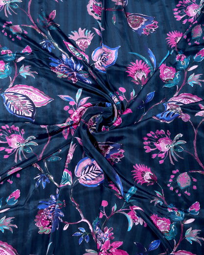 Fluid Crepe Top & Bottom Fabric Set (Top & Bottom 2.5 Meters Each)