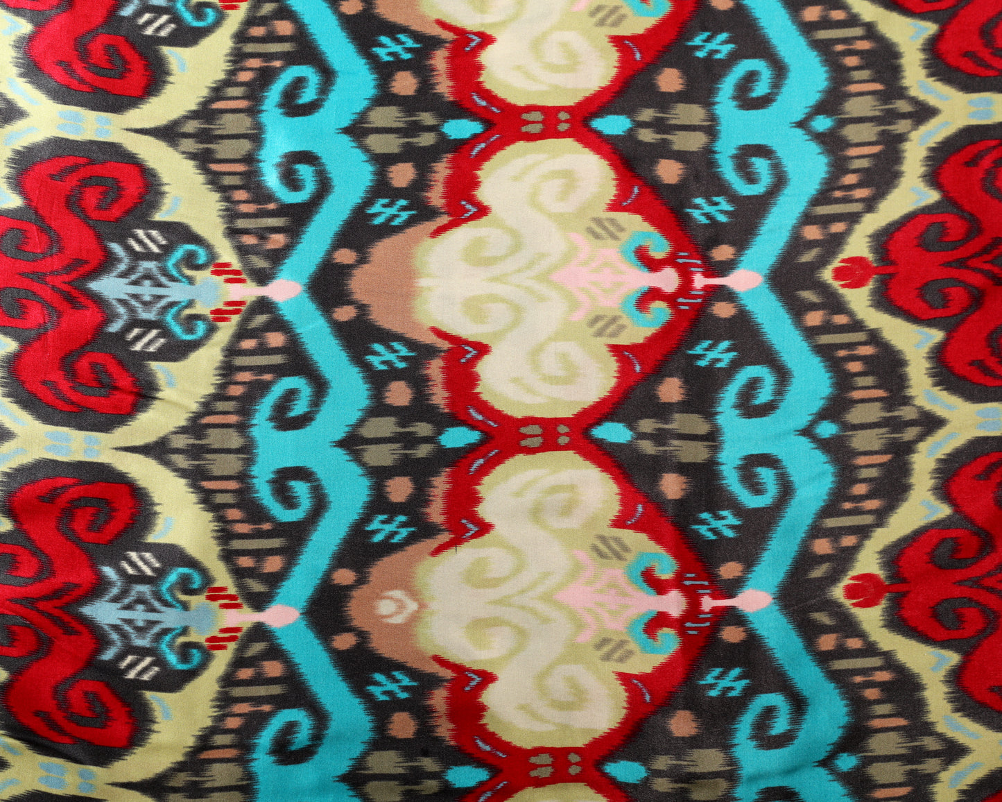 Ikkat Gajji Silk Combo Set ( Top & Bottom 2.5 Meters Each)