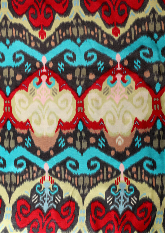 Gajji Silk Printed Fabric