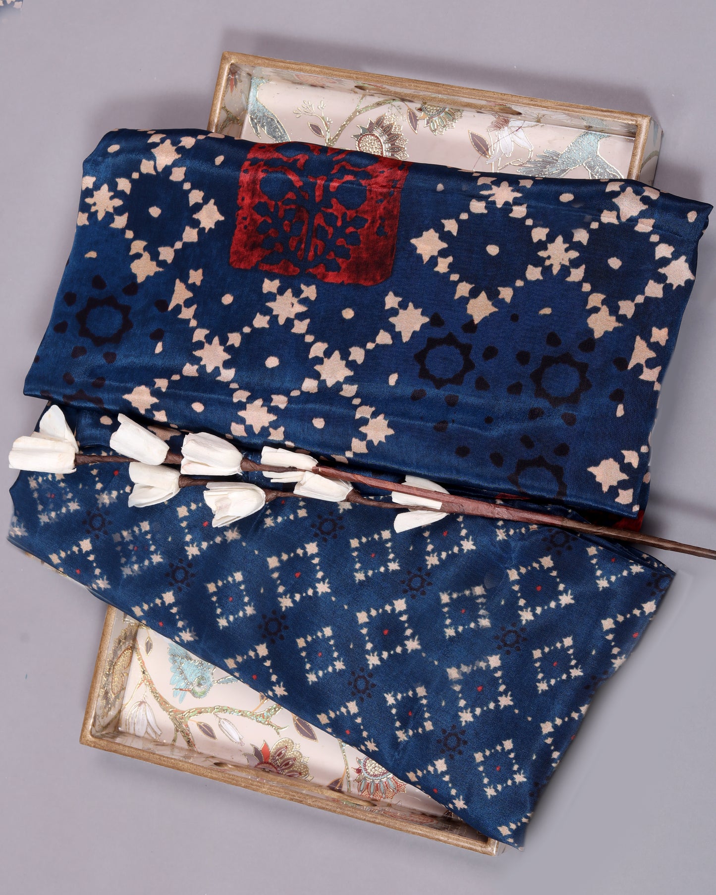 Fluid Crepe Top & Bottom Fabric Set (Top & Bottom 2.5 Meters Each)