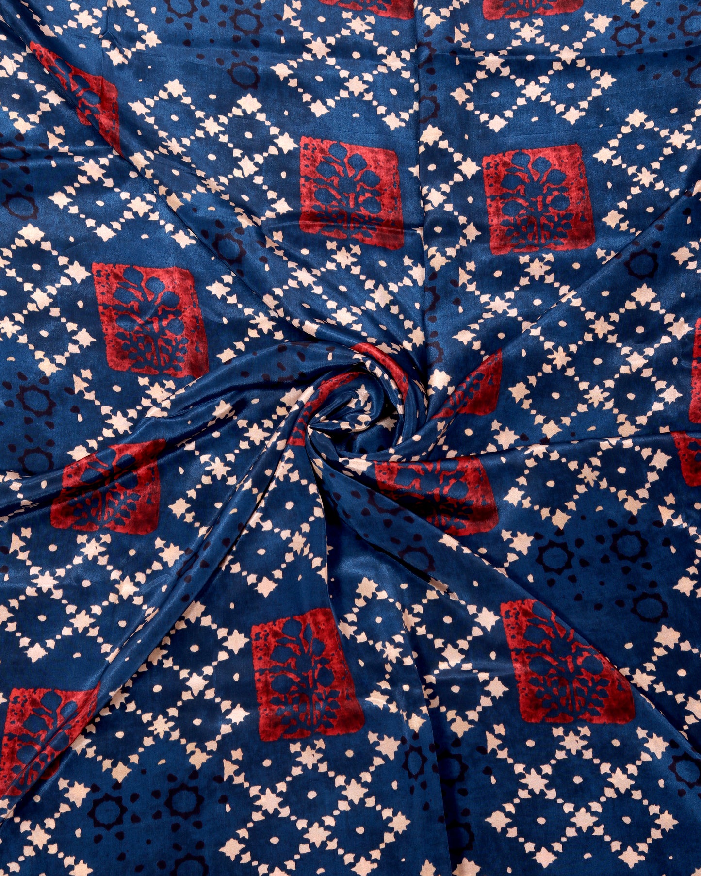 Fluid Crepe Top & Bottom Fabric Set (Top & Bottom 2.5 Meters Each)