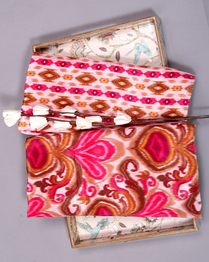 Fluid Crepe Top & Bottom Fabric Set (Top & Bottom 2.5 Meters Each)