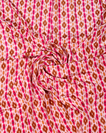 Fluid Crepe Top & Bottom Fabric Set (Top & Bottom 2.5 Meters Each)