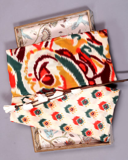 Fluid Crepe Top & Bottom Fabric Set (Top & Bottom 2.5 Meters Each)
