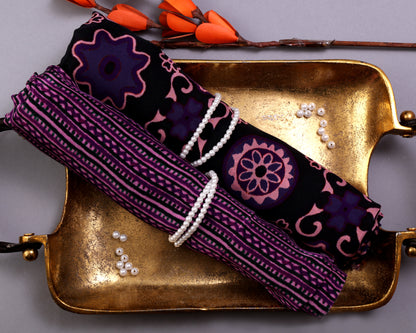 Natural Crepe Combo Set ( Top & Bottom 2.5 Meters Each)