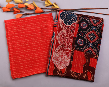 Natural Crepe Combo Set ( Top & Bottom 2.5 Meters Each)