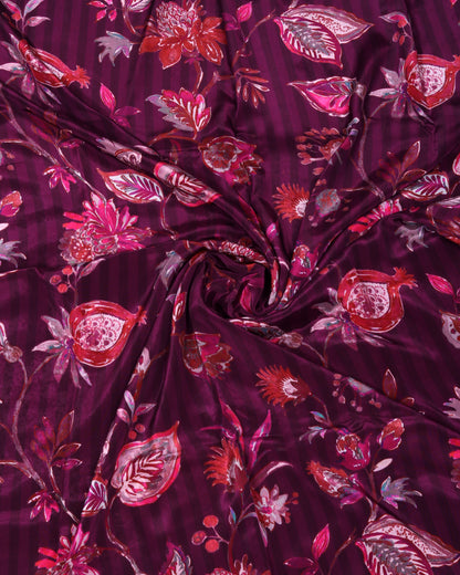 Fluid Crepe Top & Bottom Fabric Set (Top & Bottom 2.5 Meters Each)