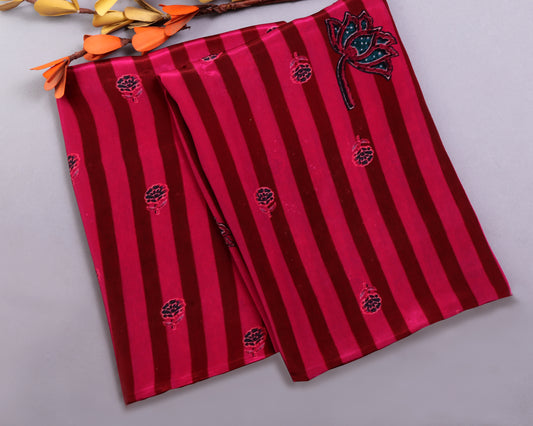 Natural Crepe Combo Set ( Top & Bottom 2.5 Meters Each)
