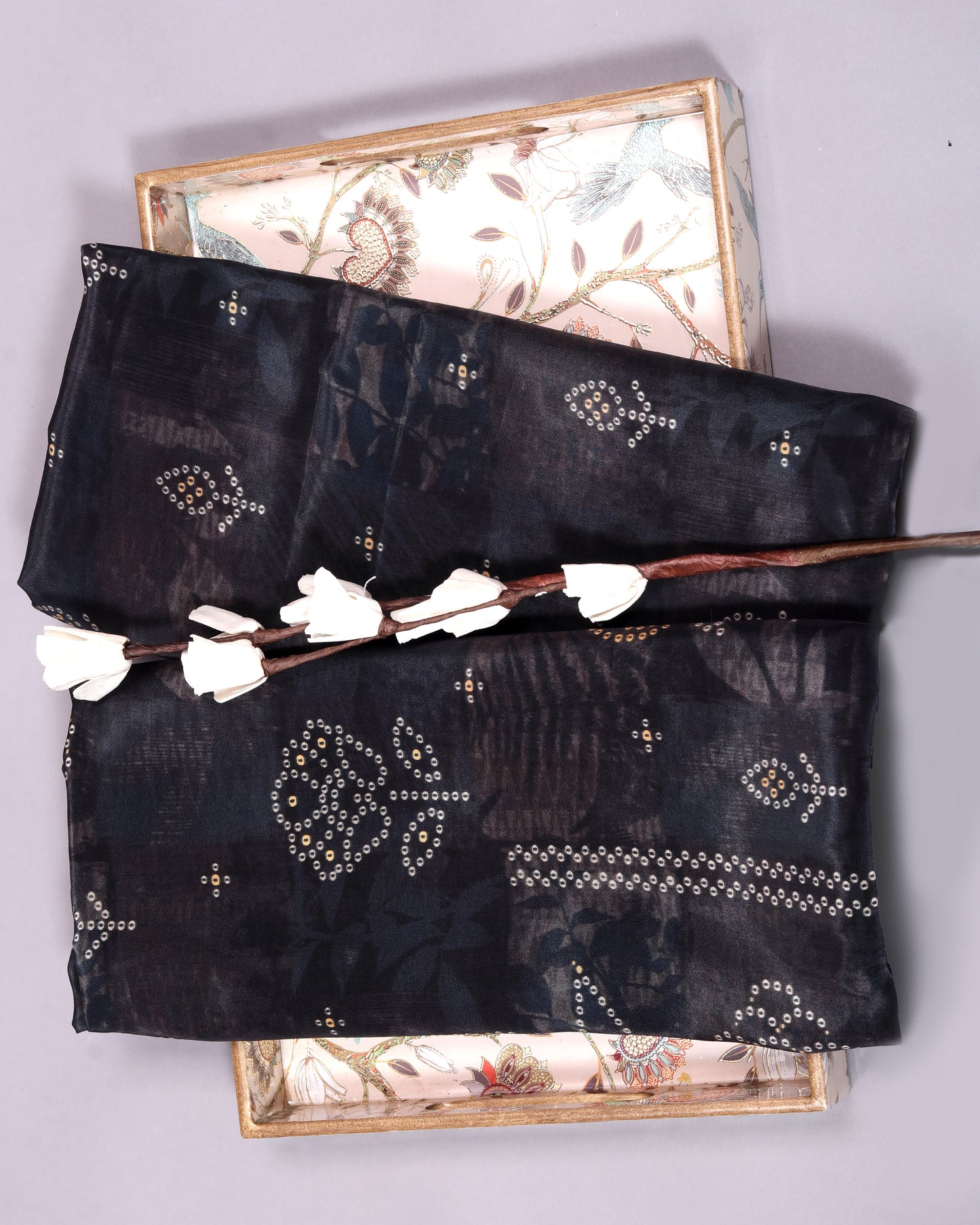 Fluid Crepe Top & Bottom Fabric Set (Top & Bottom 2.5 Meters Each)