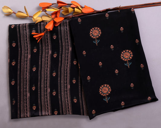 Natural Crepe Combo Set ( Top & Bottom 2.5 Meters Each)