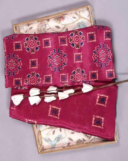 Fluid Crepe Top & Bottom Fabric Set (Top & Bottom 2.5 Meters Each)